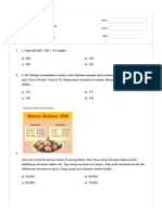 Latihan ASPD Matematika Kelas 6 SD - Quizizz
