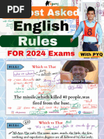 70 English Rules