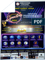 Spectra 2024 - Hindusthan College