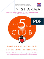 453. [ID] the 5 Am Club – Bangun Rutinitas Pagi Untuk Level Up Hidupmu by Robin Sharma