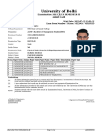 Admit Card 22058590053 2nd Sem