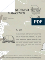 Sistem Informasi Manajemen