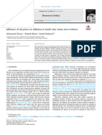 Influence of Oil Prices On Inflation in South Asia