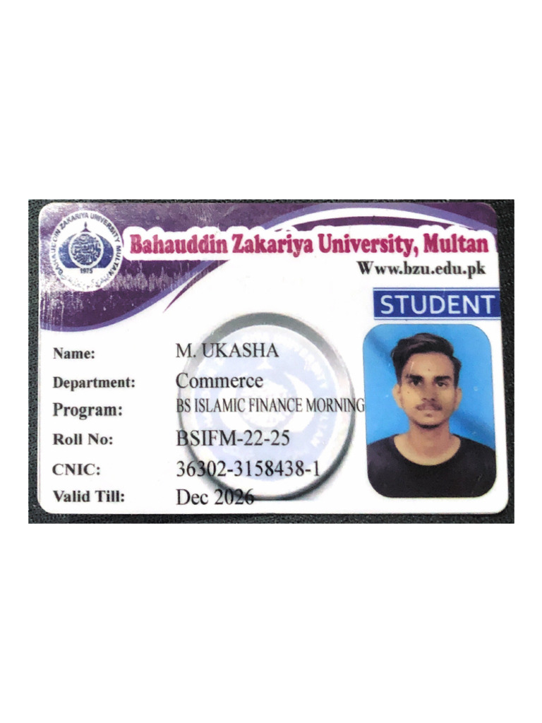 WWW Bzu Edu PK | PDF
