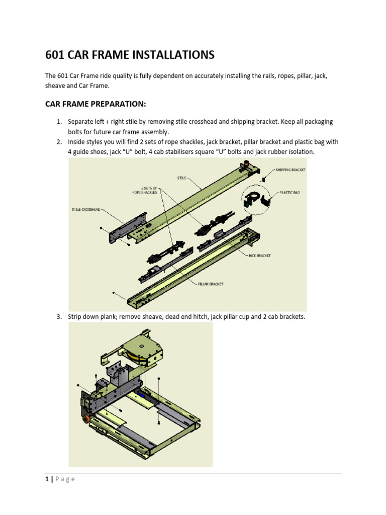 Tools for Car Frame Installation | PDF | Nut (Hardware) | Screw