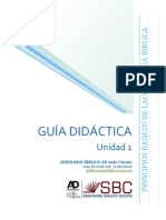 Gdu1 - Ud1 - Guía Didáctica 1 - Principios Basicos de La Consejeria Bíblica