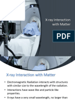 X-Ray Interaction With Matter