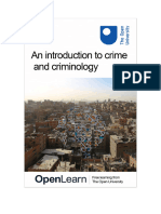 An Introduction To Crime and Criminology