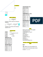 Formula Sheet 1