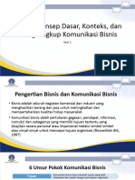 Sesi 1 - Komunikasi Bisnis SKOM4432