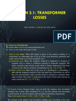 Lesson 3.1 Transformer Losses