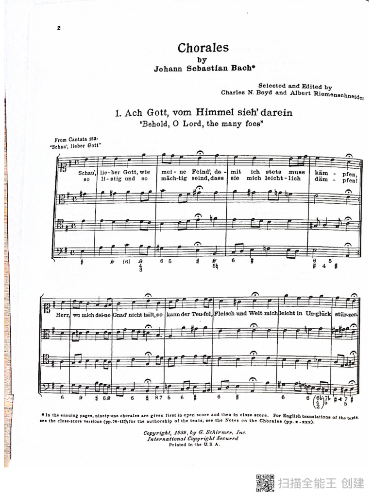 Bach Chorales | PDF