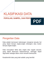 Klasifikasi Data