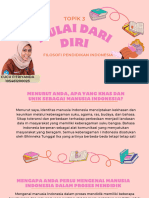 Topik 3 - Mulai Dari Diri - Filosofi Pendidikan Indonesia