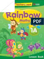 1.rainbow Maths Lesson Book K1A