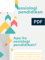 Pertemuan 1 Sosiologi Pendidikan