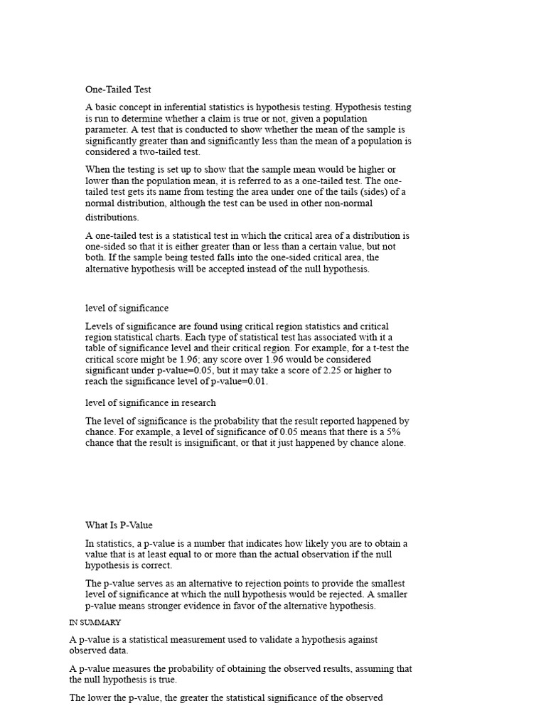 Screenshot 2024-03-09 at 21.19.03 | PDF | P Value | Statistical ...