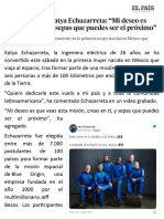 Noticia Astronauta Mexicana