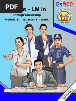 Entrepreneurship - Module 4