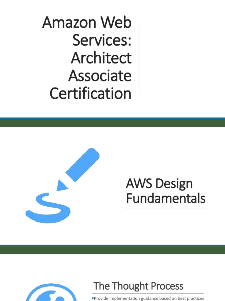 Aws Design Fundamentals Pdf Ip Address Router Computing