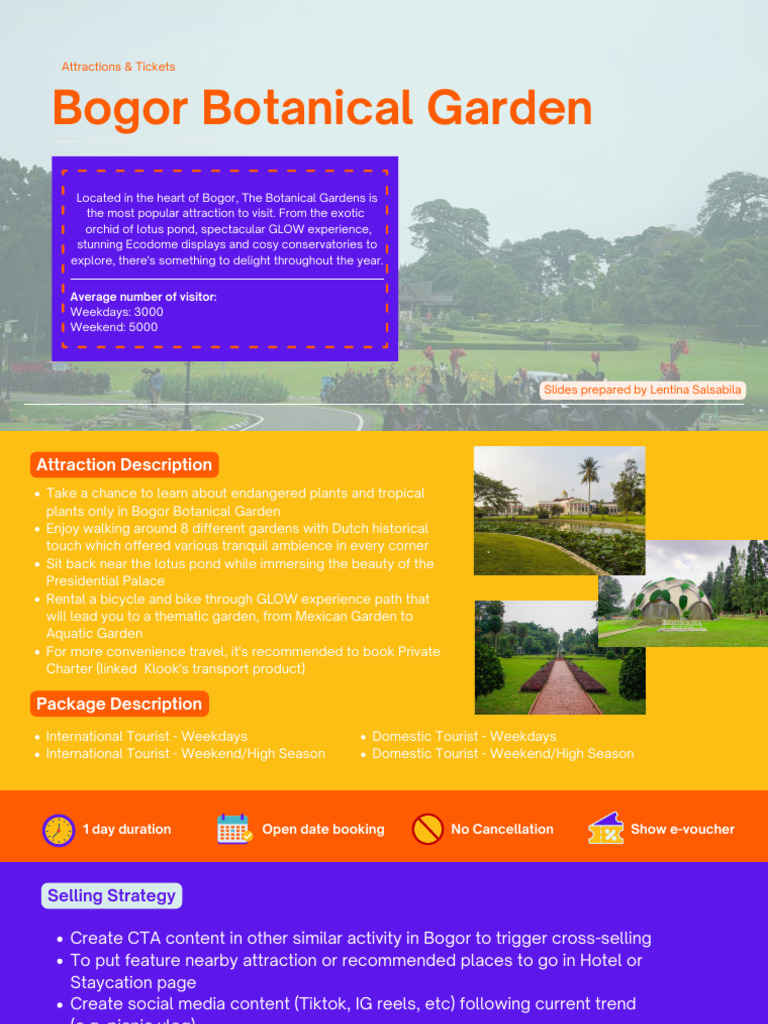 Explore Bogor Botanical Garden Attractions | PDF | Computers