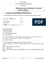 ModÃ©lisation Du MCC