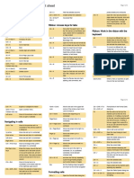 Microsoft Excel Shortcuts