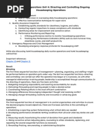 Housekeeping Room Status Codes Explained | PDF | Social Science