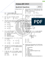 Quadratic Equations - DPP 05
