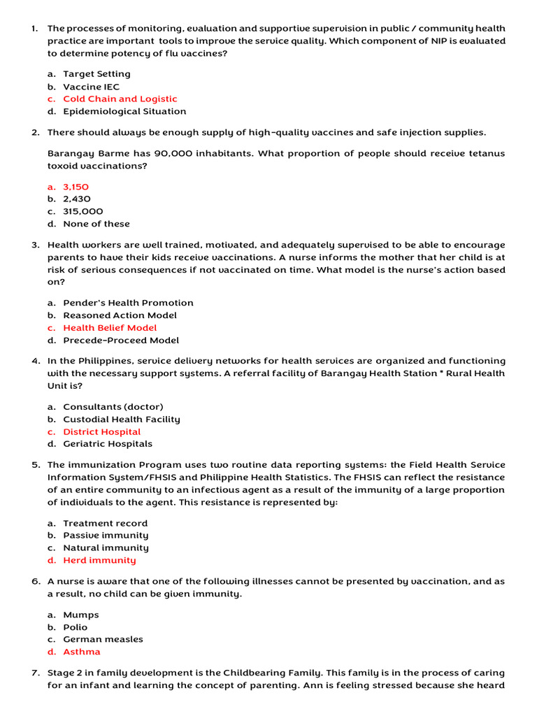 Community Health Nursing Strategies | PDF | Health Care | Nursing