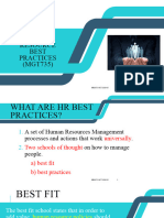 Topic 1 HRM735 HRM Best Practices