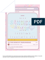 To The Bone Numbered Notation Ezs5vy