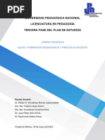 Plan de Estudios 2016 en Pedagogía | PDF | Plan de estudios | Pedagogía