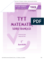 Karekök Yayınları - TYT Matematik - Soru Bankası 