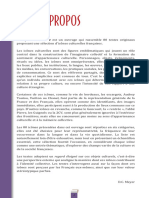 Avant-Propos: Clés Pour La France Est Un Ouvrage Qui Rassemble 80 Textes Originaux