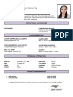 Judithsison Resume