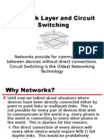 Network Layer and Circuit Switching