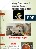 EDITED - LO2. Prepare Soups Required For Menu Item