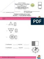 MATH 2 Weekly Test - Q3 Week 6