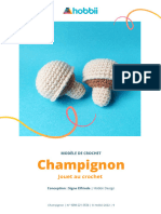 Champignon Modèle de Crochet