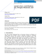 2023 - He - Banks and Financial Crises Contributions of Ben Bernanke Douglas Diamond and