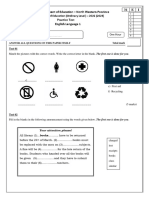 Ol English Model Papers With Answers