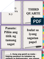 Araling Panlipuna N3: Third Quarte R