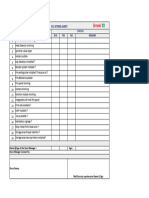 FLS Store Audit Checklist.