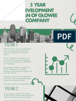 5 Year Development Plan of Glowee Company