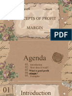 Concepts of Profit Margin