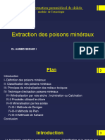 Extraction Poison Minéraux