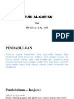 Studi Al-Quran-Pendahuluan