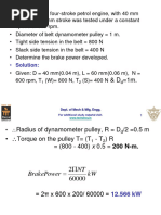 Problems IC Engine