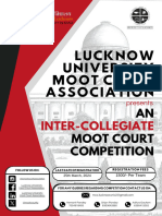 Brochure of Inter-Collegiate Moot Court Competition 2024